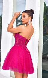 7 of 9 Jadore J24080 Hot Pink