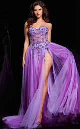 1 of 5 Jovani 23709 Lilac