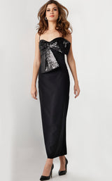 2 of 4 Jovani 25745 Black