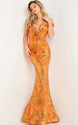 1 of 5 Jovani 36370 Orange