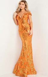 2 of 5 Jovani 36370 Orange