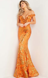 3 of 5 Jovani 36370 Orange