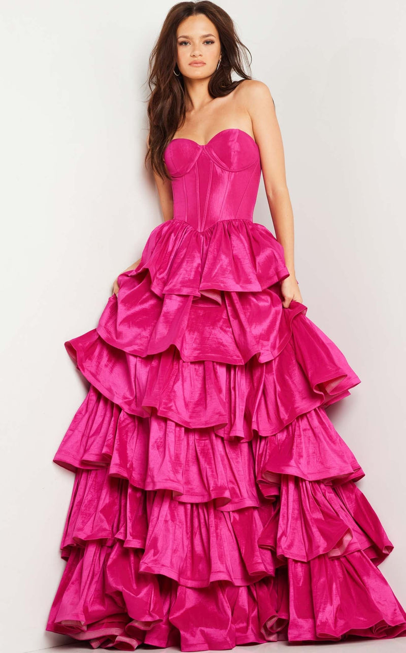 Jovani 36619 Fuchsia