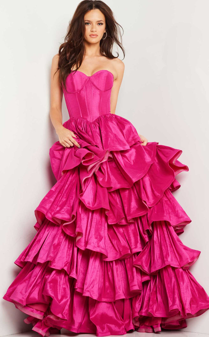 Jovani 36619 Fuchsia