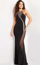 3 of 4 Jovani 37215 Black