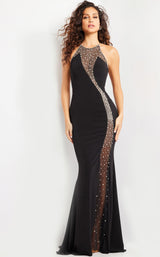 1 of 4 Jovani 37215 Black