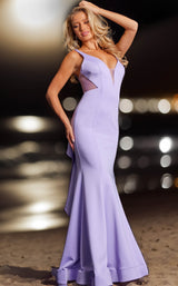 6 of 8 Jovani 37430 Lilac