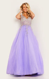 6 of 8 Jovani 37589 Lilac