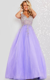 1 of 8 Jovani 37589 Lilac