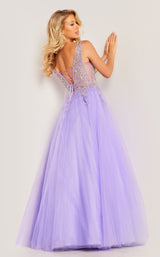 8 of 8 Jovani 37589 Lilac