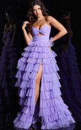 3 of 4 Jovani 38290 Lilac