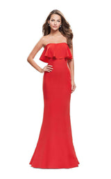 1 of 8 La Femme 25419 Poppy Red