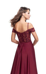 8 of 8 La Femme 25479 Burgundy