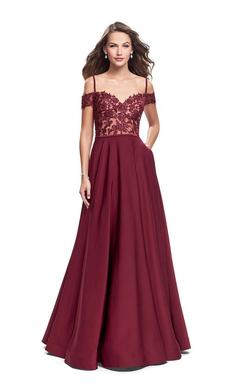 La Femme 25479 Burgundy