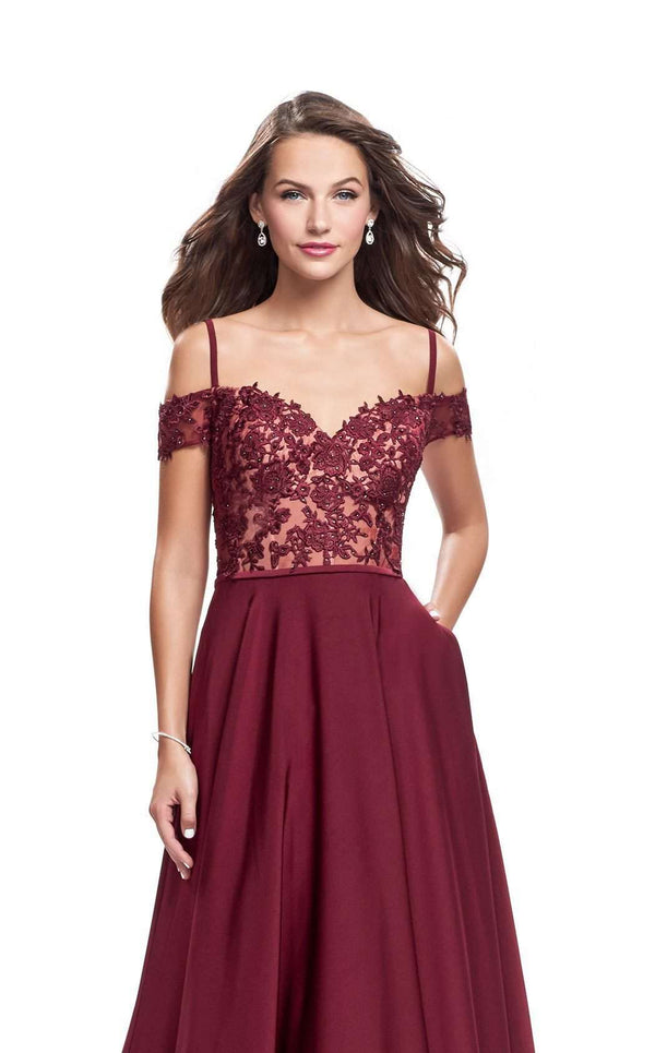 La Femme 25479 Burgundy