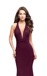 6 of 8 La Femme 25503 Burgundy