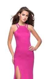 6 of 10 La Femme 25540 Hot Fuchsia