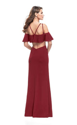 7 of 8 La Femme 25556 Burgundy