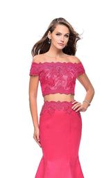 4 of 8 La Femme 25583 Hot Pink