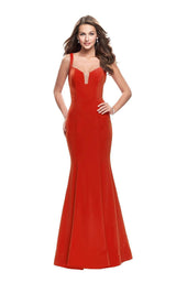 1 of 8 La Femme 25651 Poppy Red