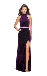 3 of 8 La Femme 25667 Plum