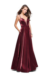 15 of 16 La Femme 25670 Burgundy