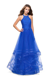 2 of 8 La Femme 25671 Royal Blue