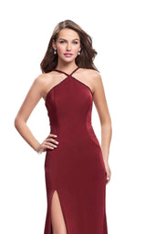 4 of 8 La Femme 25698 Burgundy