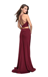 5 of 6 La Femme 25731 Burgundy