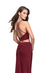 6 of 6 La Femme 25731 Burgundy