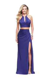 3 of 6 La Femme 25731 Dark Periwinkle