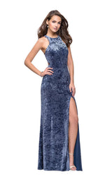 1 of 8 La Femme 25734 Slate Blue