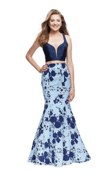 3 of 6 La Femme 25756 Blue Multi