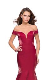 4 of 8 La Femme 25764 Deep Red