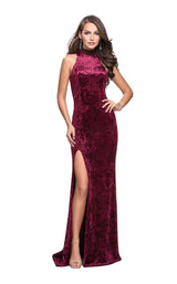 5 of 8 La Femme 25783 Burgundy