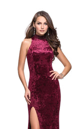 6 of 8 La Femme 25783 Burgundy