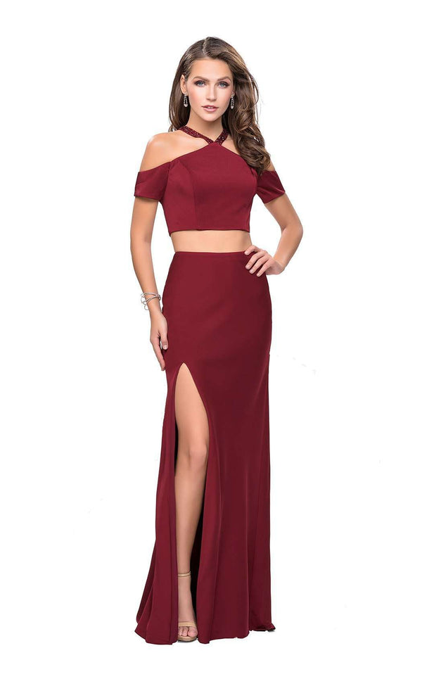 La Femme 25846 Burgundy