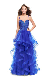 1 of 8 La Femme 25857 Sapphire Blue