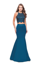 1 of 8 La Femme 26035 Teal