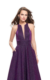 4 of 8 La Femme 26073 Purple Multi