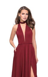 4 of 6 La Femme 26154 Burgundy