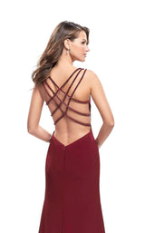 6 of 6 La Femme 26167 Burgundy