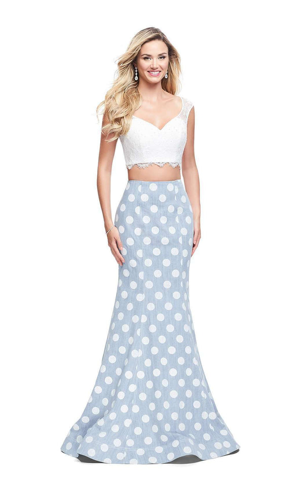 La Femme 26206 White/Blue