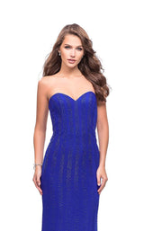 2 of 8 La Femme 26289 Royal Blue