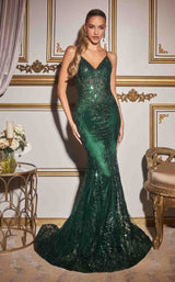 4 of 13 Cinderella Divine J810 Dark-Emerald