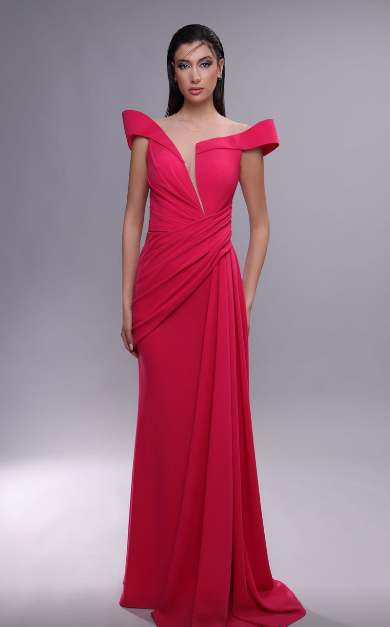 MNM Couture K4093 Fuchsia