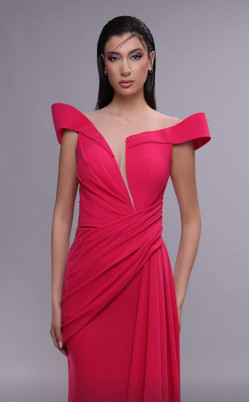 MNM Couture K4093 Fuchsia