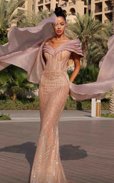 2 of 10 MNM Couture K4138CL Dress