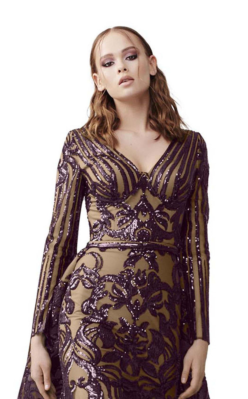 MNM Couture N0270 Aubergine