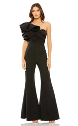 1 of 6 Mac Duggal 27460 Jumpsuit Black